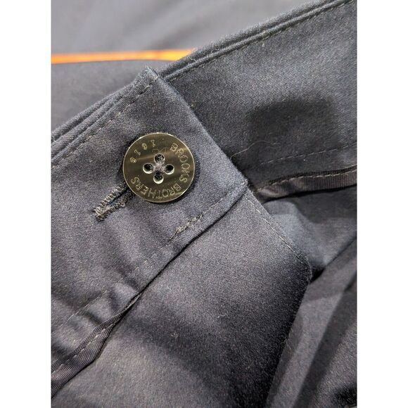 Brooks Brothers Navy Blue Ribbon Tie Waist Midi Wrap Skirt, 8 - Picture 5 of 8